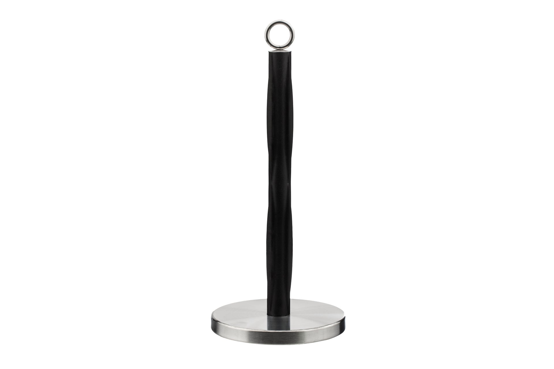 Jiallo Paper Towel Holder with Black Ridges, stylish ring