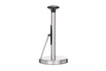 Jiallo Stainless Steel Paper Towel Holder with Black Knob and Tension Arm
