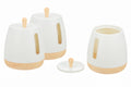 Jiallo European Collection 3-Piece Storage Canisters Set